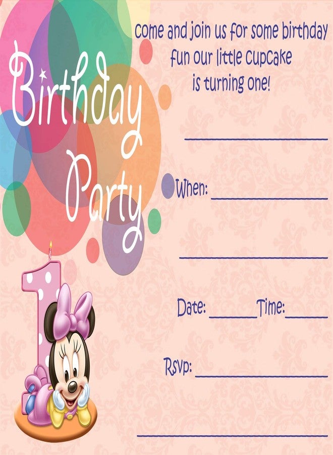 Askprints Birthday Metallic card Invitations with Envelopes - Kids Birthday Party Invitations for Boys or Girls (25 Count) BIC-1016 - Image 1